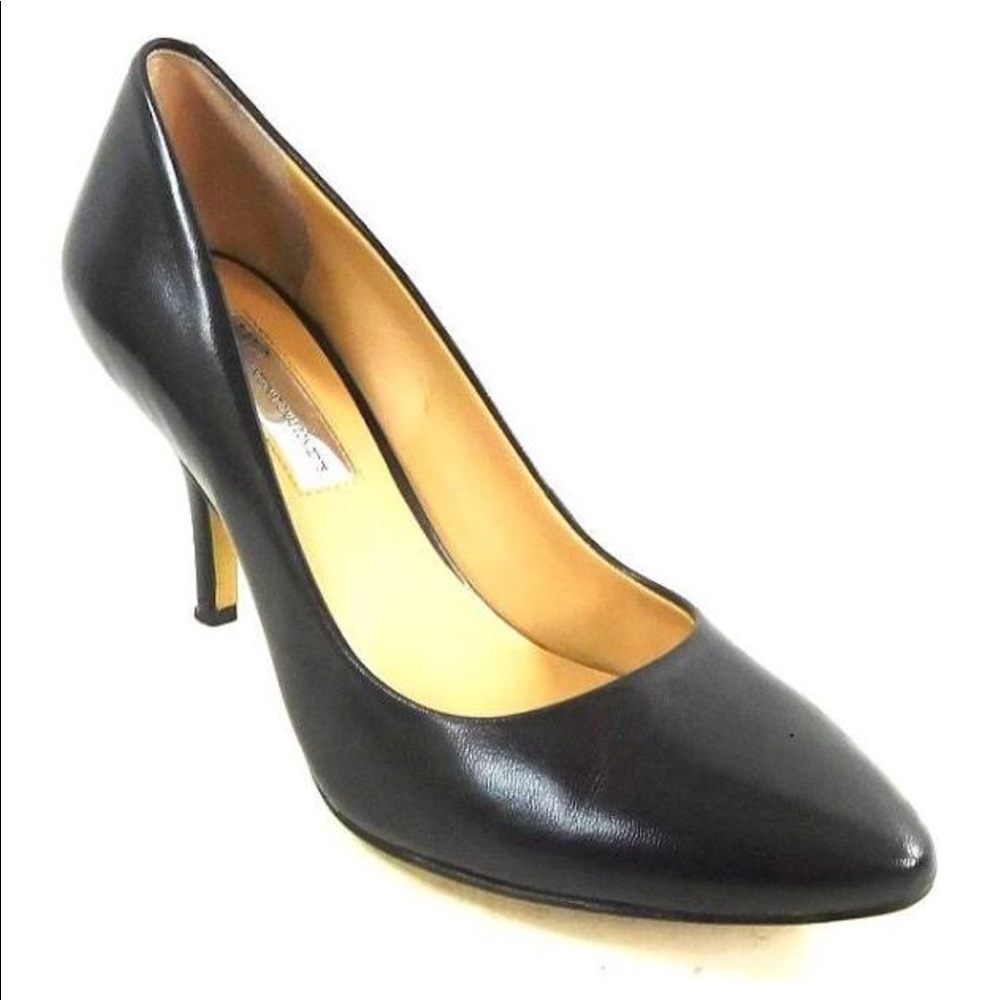 Simple black 3-4 inch size 9 heels